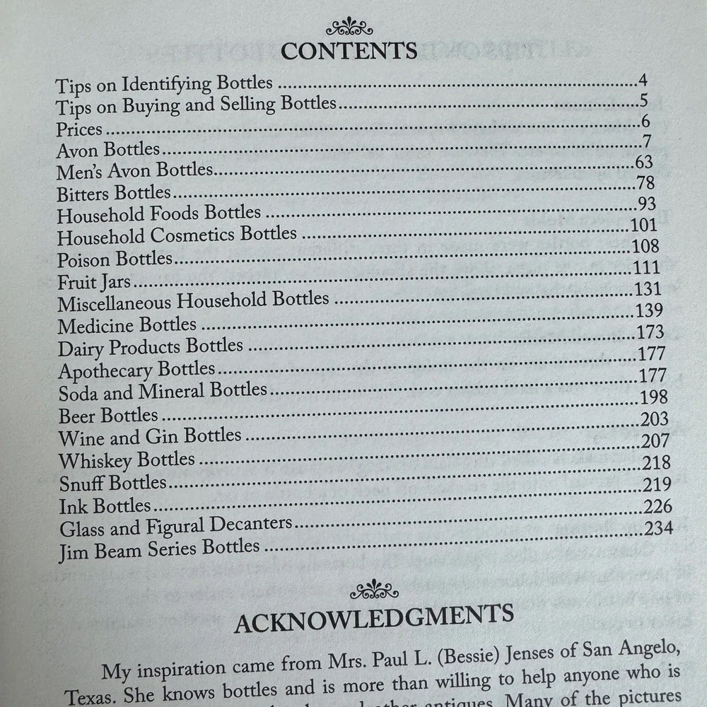 Bottle‎ Pricing Guide Hugh Cleveland 2000 Values Identification paperback book